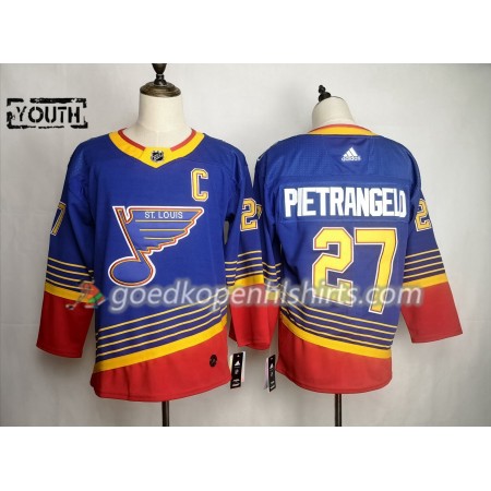 St. Louis Blues Alex Pietrangelo 27 Adidas 90s Heritage Authentic Shirt - Kinderen